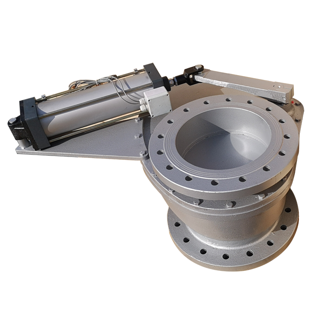 Pneumatic Rotary Gate Valve FHV3DN300 Fenghe Machinery